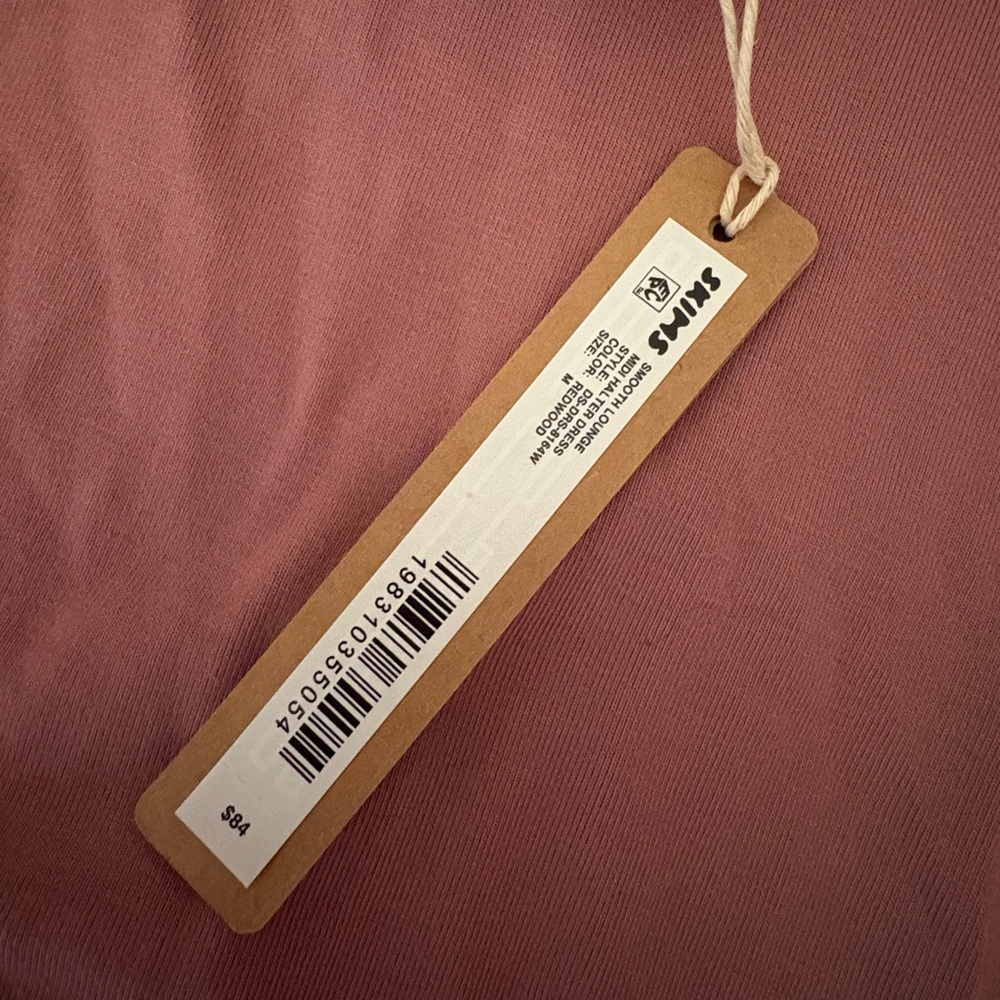 SKIMS Backless Dress in Mauve